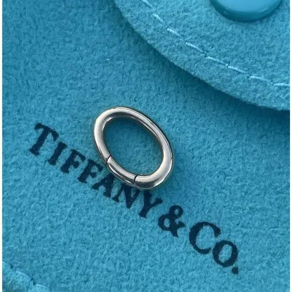 Tiffany & Co. 18K Rose Gold Clasping Link Jump Ring Extension 4 Pendant Bracelet - Picture 3 of 9